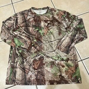 RedHead Woodland Camo Long Sleeve Shirt